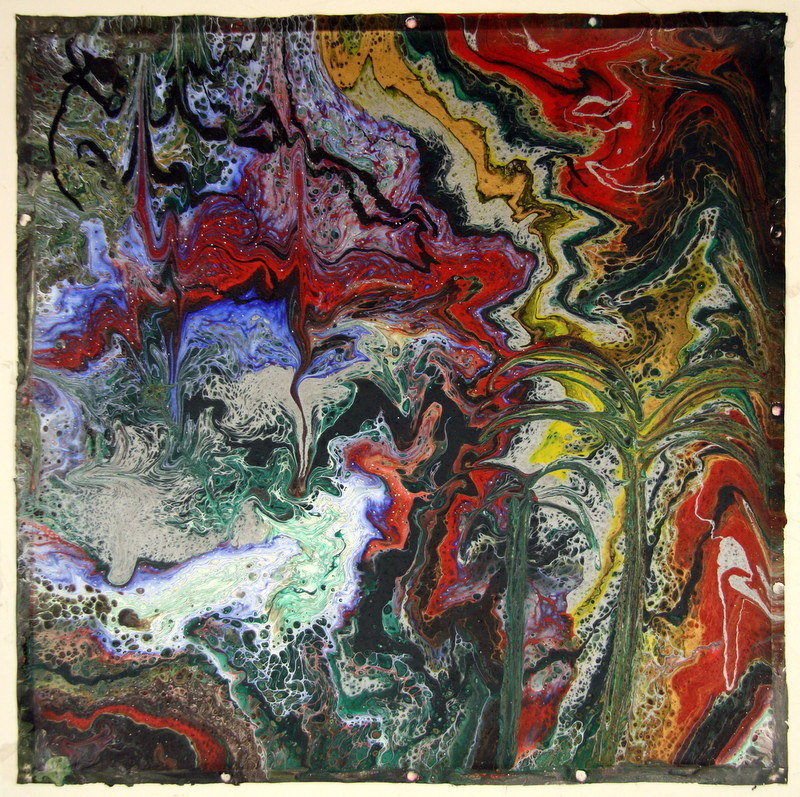 Painting by elementary student